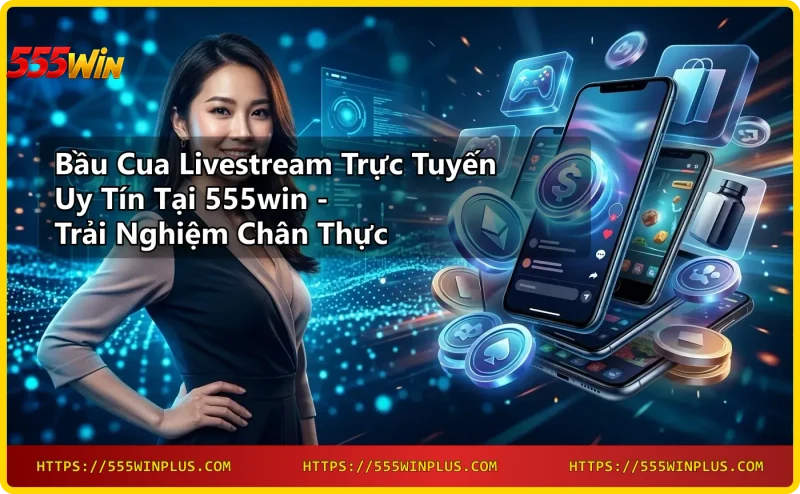 Bầu cua livestream với dealer thật lắc xúc xắc