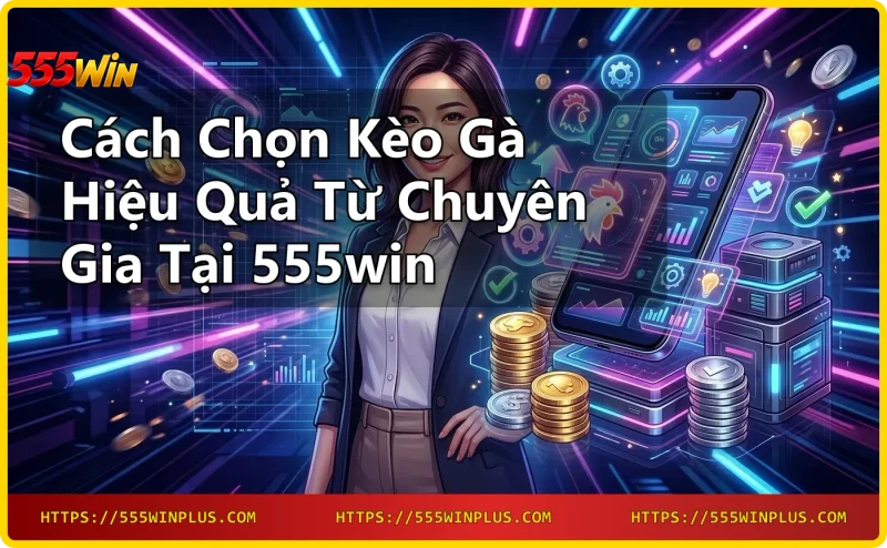 Cách chọn kèo gà trên điện thoại tại 555win - giao diện cá cược đá gà