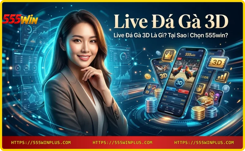 Công nghệ Live Đá Gà 3D tại 555win với đồ họa 3D tiên tiến