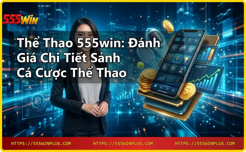 Giao diện sảnh Thể Thao 555win với nhiều môn thể thao và tỷ lệ cược