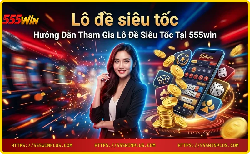 Hướng dẫn tham gia lô đề siêu tốc tại 555win trên điện thoại