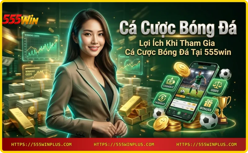 Lợi ích cá cược bóng đá tại 555win - giao diện cược trên thiết bị di động