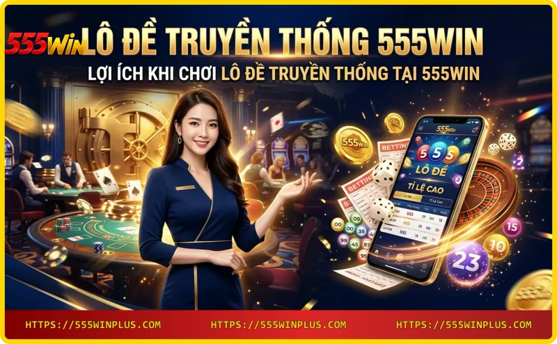 Lợi ích khi chơi lô đề truyền thống 555win - nhận thưởng cao
