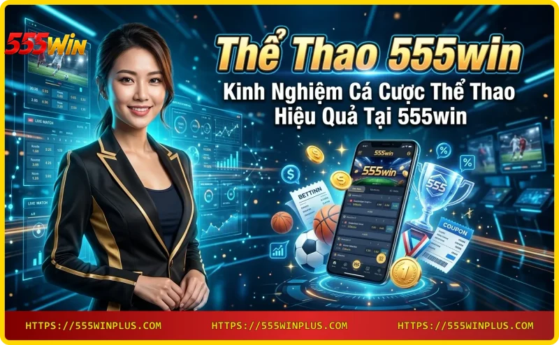 Mẹo cá cược thể thao trên điện thoại tại 555win