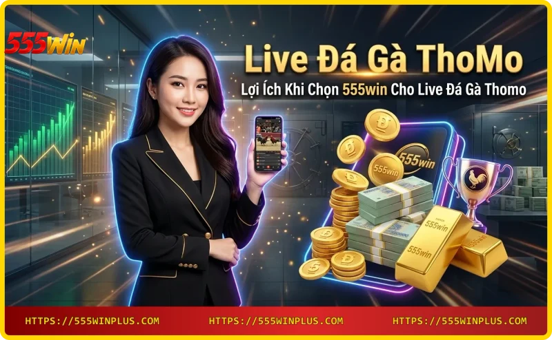 Người chơi trải nghiệm Live Đá Gà Thomo tại 555win với tỷ lệ cược hấp dẫn
