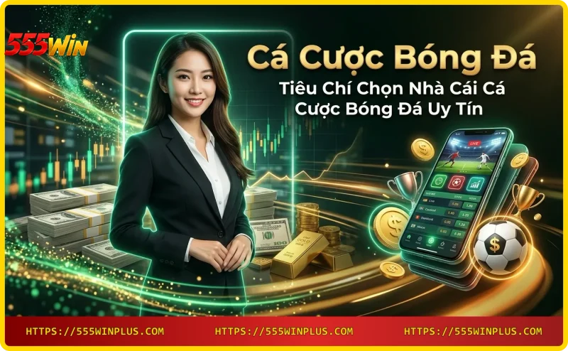 Tiêu chí chọn nhà cái cá cược bóng đá uy tín - 555win đáp ứng đầy đủ