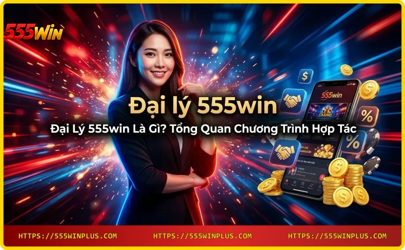 Tổng quan chương trình đại lý 555win hợp tác kinh doanh