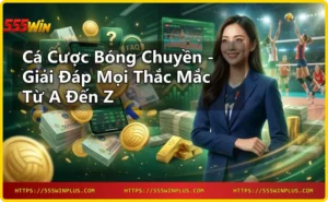 Trận đấu bóng chuyền kịch tính với tỷ lệ cược hiển thị - minh họa cá cược bóng chuyền
