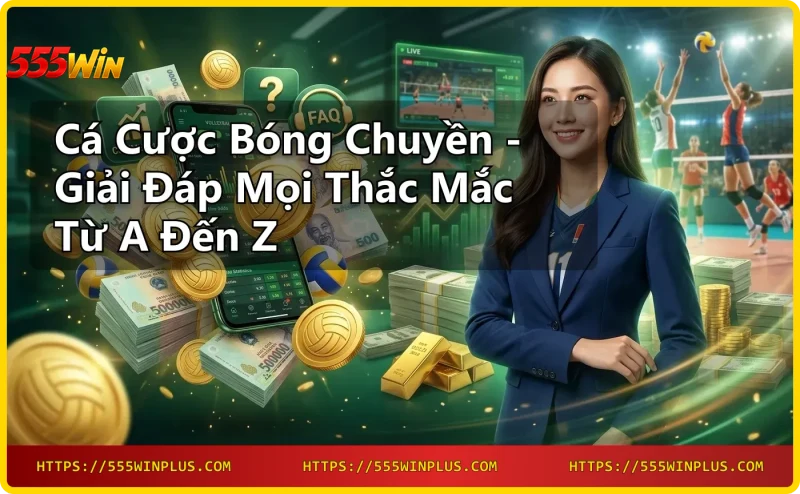 Trận đấu bóng chuyền kịch tính với tỷ lệ cược hiển thị - minh họa cá cược bóng chuyền