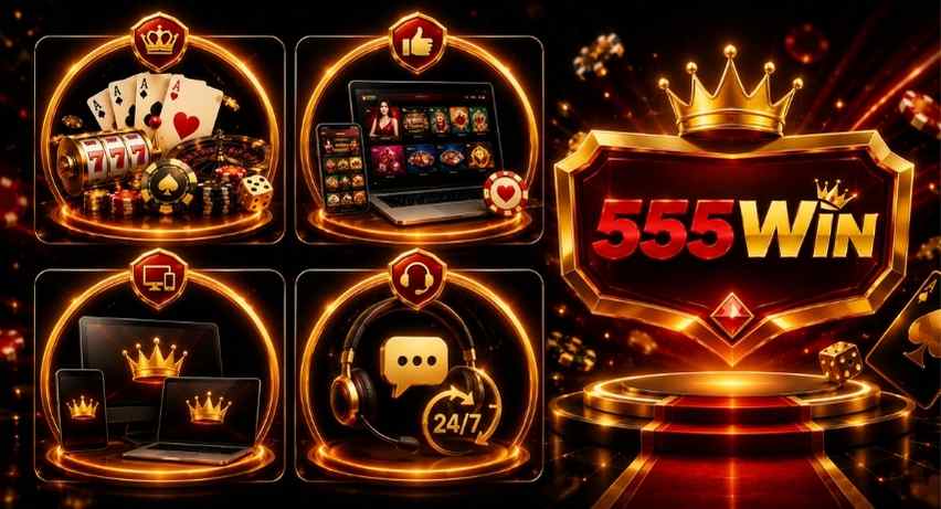 Điểm mạnh nổi bật của 555WIN về game đa dạng giao diện dễ dùng và hỗ trợ nhanh
