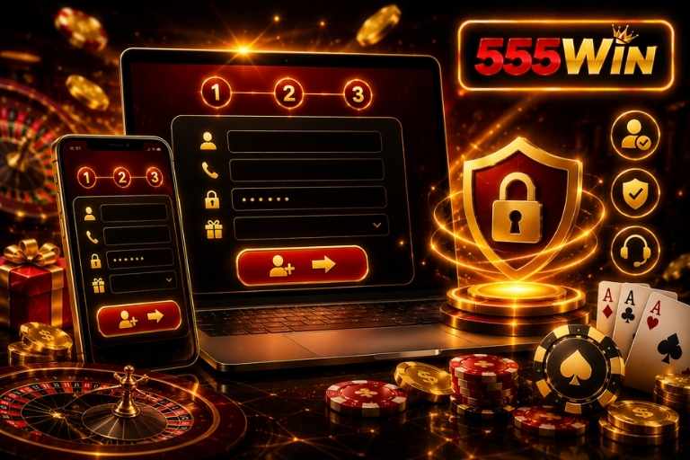 Hướng dẫn đăng ký tài khoản 555WIN cho người mới